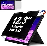 Privacy Screen for Surface Pro 7Plus/7/6/5/4/(12.3 inch), Magnetic Removable Surface Privacy Filter, Laptop Anti Glare Blue Light Screen Protector IPROKKO