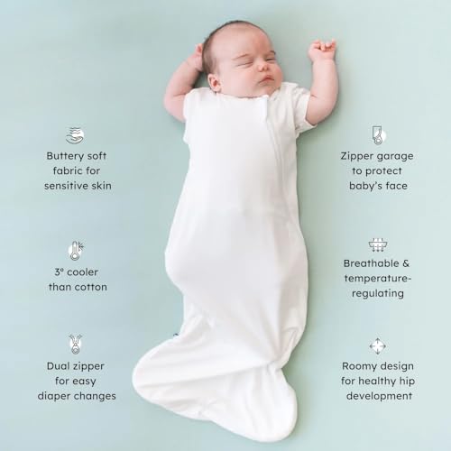 Image of KYTE BABY Sleep Bag 0.5 TOG, Rayon Made From Bamboo Wearable Blanket, Dual Zipper For Infants And Toddlers Nursery Essentials