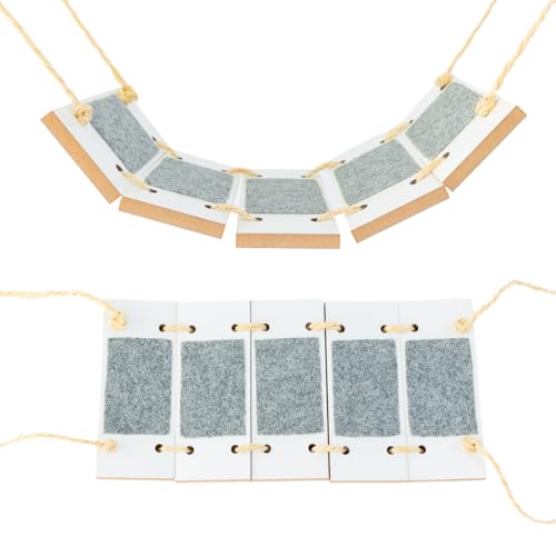 Playground para gatos com 9peças Premium com Prateleiras Nichos Já Montados (BRANCO)