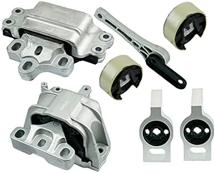 K3186 Fits 2009-2017 Volkswagen CC 3.6L/2009-2012 Passat CC 3.6L Motor&Transmission Mount | A4905 A6966 A6969 A6978 A6978 A4911 A4917