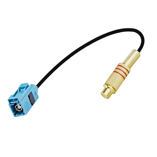 R/*C*A ���� Fakra Z �I�X���X�r�f�I�P�[�u���A�_�v�^ R*/F ���� RG174 �s�O�e�[�����ԏ�t�]���A�r���[�J�����p(Fakra Z F to R/*CA F,20CM)