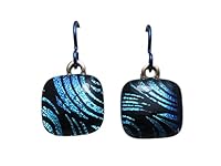 Algopix Similar Product 4 - cute mini Turquoise Blue Waves Pattern