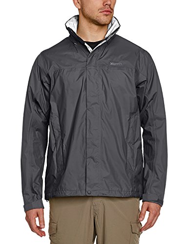 Marmot Men's Precip Jacket, Grey, Medium