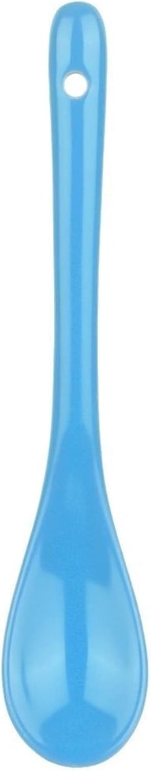 Cooking Mini Ceramic Spoon Long Handle Spoon Coffee Spoon Kitchen Tools (Color : 1) (3)