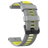 OFWAX Cinturino di ricambio per Garmin Forerunner 965/Forerunner 955/Forerunner 945/Forerunner 935, in morbido silicone, 22 mm, Misura unica, Agata