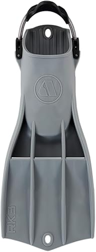 Miniatura 11 de Apeks RK3 Aleta de goma militar con correas ajustables de resorte de acero inoxidable Negro,Gris,Naranja,Rosa,Blanco,Gris