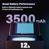 GlocalMe Duoturbo mobiler WLAN Router, Keine SIM erforderlich, 4G LTE Router mit 1GB globalen Daten,3500mAh Akku, LCD Display Dual-Modem, mobiler Hotspot für 200 Länder (Schwarz) – Ansicht 6