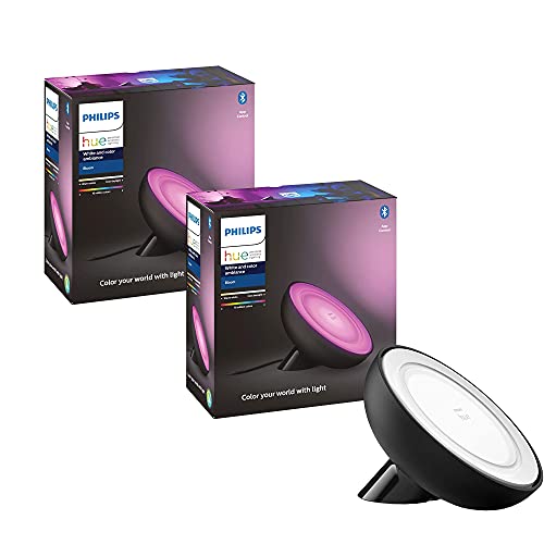 Philips Hue – Bloom Gen4 Stimmungslicht, 2er-Pack, Schwarz (EU/UK) Philips Hue – Bloom Gen4 Stimmungslicht, 2er-Pack, Schwarz (EU/UK)