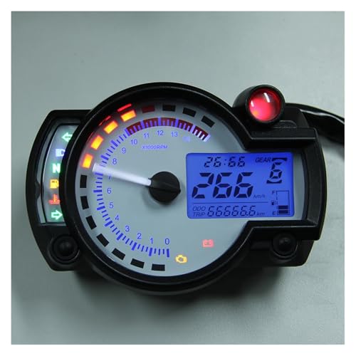 Compteur universel numérique moto pour remplacer votre vieux tableau de bord cassé