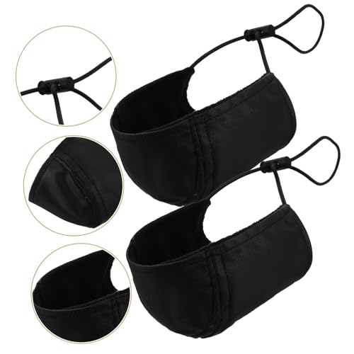 LIFKOME 2Pcs Wear Resistant Driving Shoe Cover Black Heel Protector for Brake and Throttle Easy to Wear Compatible with Flats and Wedges Heel Protection for Drivers4