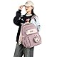 Travistar Rucksack Teenager mädchen Schulranzen Jungen Schulrucksack Schultasche Sporttasche Daypack für Schule Ranzen mit Viele Fächer Laptopfach Lila Nylon(40L)