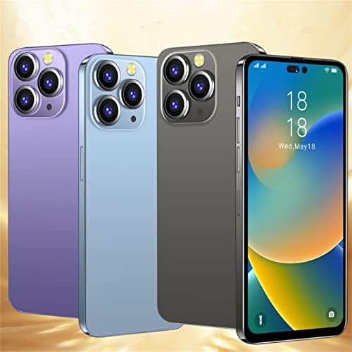 Iuhan I14 ProMax Smartphone,6.5 inch HD Full Screen Android 8.1 4G Smart Phone,3+32GB RAM,Dual SIM Card Mobile Cellphones, Face ID Unlocked Cell Phone, 2800mAh Large Battery