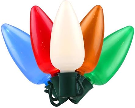 احتفالات LED LT STRNG MLT C9 25CT