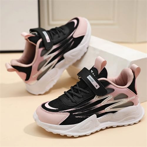Chunky Platform Sneakers for Toddler Kids Memory Foam Dad Shoes for Boys Girls Lace-Up Running Slip On Fashion Sneakers2
