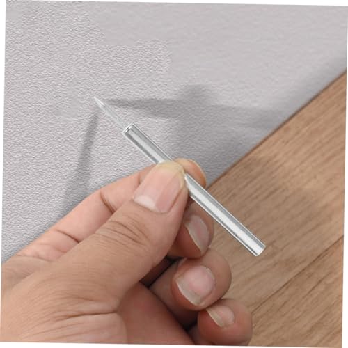 Angoily 200pcs Clavos invisibles sin costura para moldura, con diseño sin rastros y mangas fáciles de usar para decoración de paredes y hogar miniatura 4