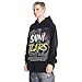 Arnodefrance Men Saint Vintage Washed Graphic Hoodies Printing Hoodie Cotton Warm Pullover