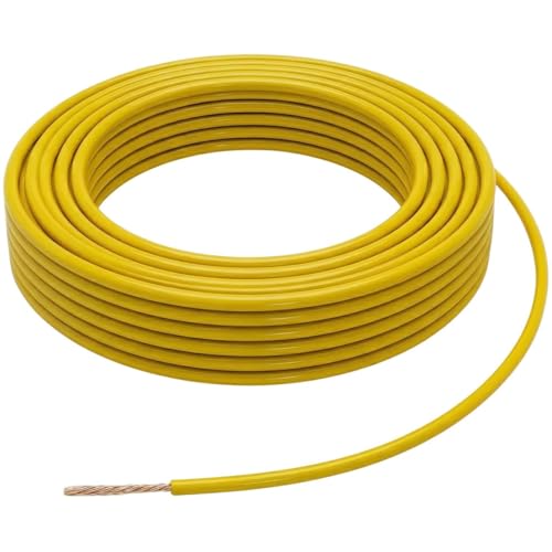 Câble automobile jaune 1,5mm² Lumonic pour restaurer l'électricité d'une voiture ancienne