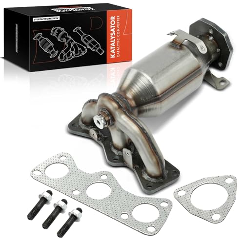 Frankberg Katalysator Benzin Kompatibel mit Fabia I 6Y2 6Y3 6Y5 1.2 2001-2005 Polo 9A 9N 1.2 2002-2007 Motorcode: AWY Replace# 03D253052X