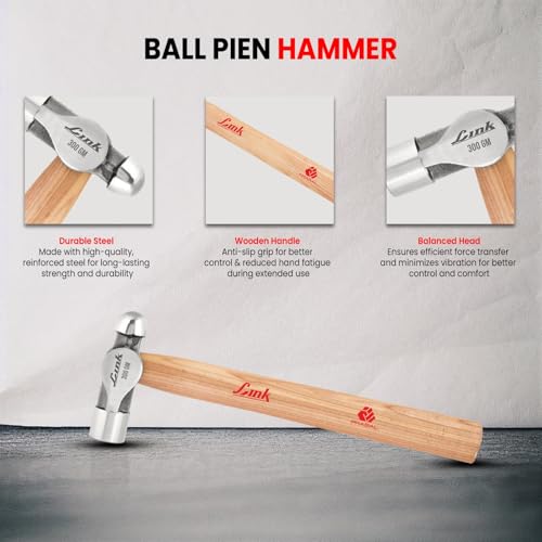 Image of Link Prabal Hammer (Ball Pein Hammer, 300GM)