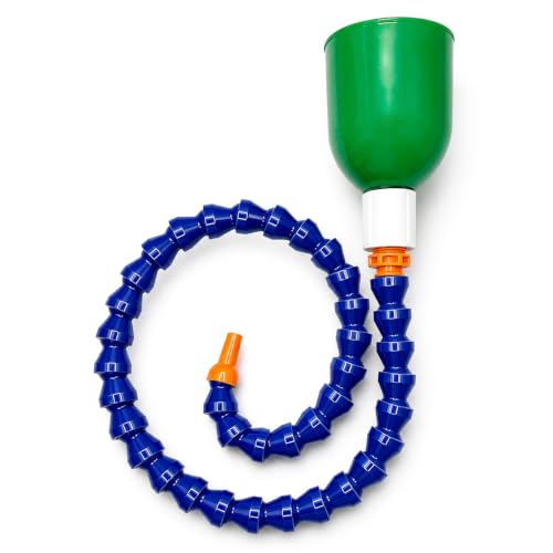 VKQ 36.22' Flexible Long Neck Funnel, Wide Mouth Plastic Automotive Funnel