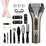 Polyvalence pour les pieds : Doté d'un taille-callosités électrique et d'outils inclus, ce kit de soin des pieds assure un excellent entretien des pieds. Il permet de traiter commodément les callosités et les peaux sèches dans votre salle de bain ou lors de vos déplacements, pour une peau lisse et des pieds doux.