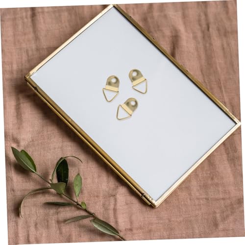 Image of TEHAUX Heavy Duty Metal Picture Hooks Triangle Hanger Hooks Screws for Wall Decor Home Office Gallery