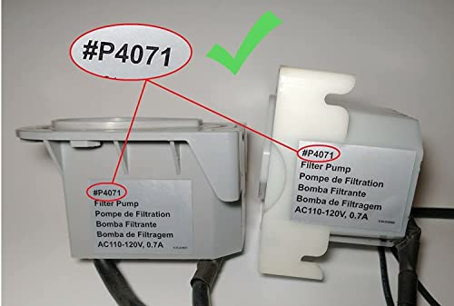 Bamkyait P4071 58113 Replace Bestway Lay-Z-Spa SaluSpa Coleman Hot Tub Water Pump Seal Rebuild Kit with Impeller & Shafts - Image 3