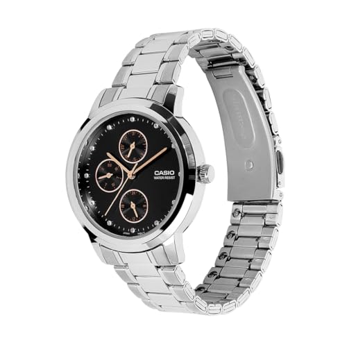 Image of Casio Enticer Ladies LTP-SN6KD-1A Analog Black Dial Watch (A2491)