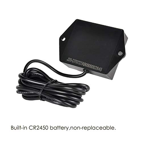 Jayron Jr-Hm011N Lcd Gasoline Inductive Tachometer Resettable Tach/Hour Meter Gauge Waterproof For Paramotors,Microlights,Marine Engines-Inboards And Outboard Pumps,Generators,Lawn Mower,Motorcycle #TOP4