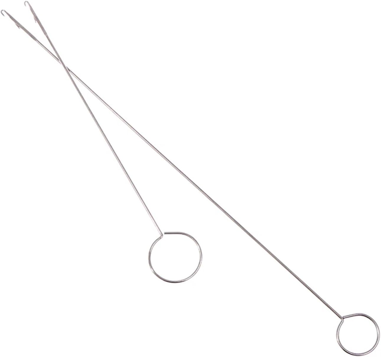Loop Turner Sewing Tool Metal Sewing Ring-Shaped Flip Hook, Used for Straps, Belts, and Bands.(18cm)