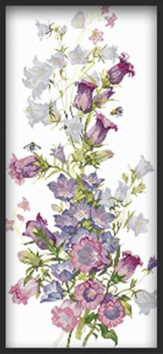 Image of Rosyfoxes Cross Stitch Kits Stamped Full Range of Embroidery Starter Kits for Beginners DIY- Printed kit Spring(Printed) 11CT 16.1x31.5 inches