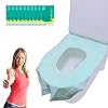 Ditind Toilet Seat Covers Disposable, 30 Pcs Toilet Seat Covers for Travel Accessories (15.8×23.6 inch), Extra Large PE…