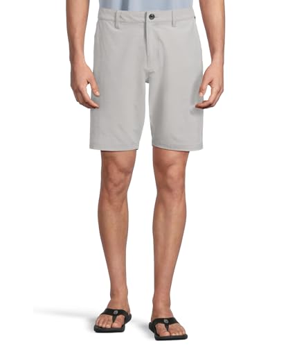 Salty Crew Mens Drifter 19 Slub Hybrid Light Grey