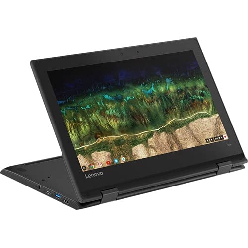 Image of Lenovo 500e Chromebook 2nd Gen 81MC0023US 11.6 inch Touchscreen 2 in 1 Chromebook Celeron N4120 8GB RAM 64GB Flash (Renewed)