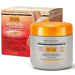 GUAM FIR Anti Cellulite Seaweed Hot Body Mud - 500g Warm Cellulite Remover for Flat Tummy & Waist - Belly Tightening Skin Firming Cream - 15Min Fast Formula to Boost Skin Microcirculation & Elasticity