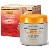 GUAM FIR Anti Cellulite Seaweed Hot Body Mud - 500g Warm Cellulite Remover for Flat Tummy & Waist - Belly Tightening Skin Firming Cream - 15Min Fast Formula to Boost Skin Microcirculation & Elasticity