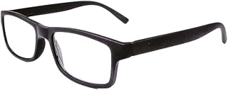 Reading Glasses for Men or Women, 2.5 Diopters, Black, 1 Count (Pack of 1)