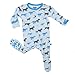 KicKee Pants Baby-Boys Printed Footed Coverall