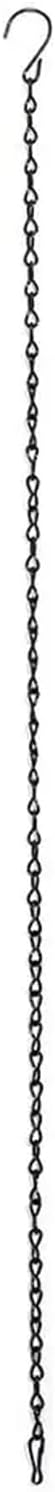 9 Pcs Hanging Chains Flower Pot Basket Bird Feeders Planters Lanterns and Ornaments Garden Plant Hanger for Planters(Black-50CM)