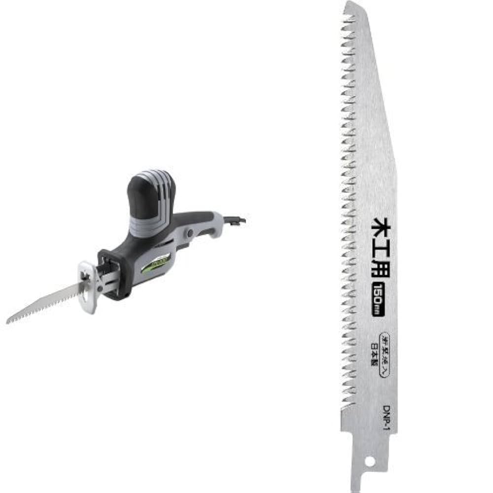 Amazon | EARTH MAN 高儀 AC100V 電気のこぎり DN-100 替刃付き