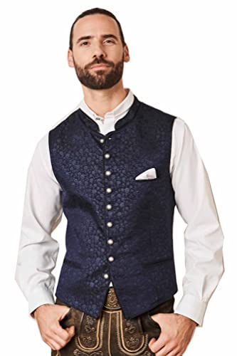 Krüger Herren Trachtenweste Korbinian - Ärmellose Weste In Natur