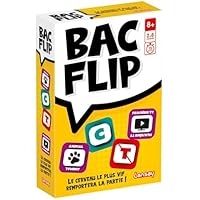 Lansay - BAC Flip - Juego de Mesa de Ambiente Divertido para