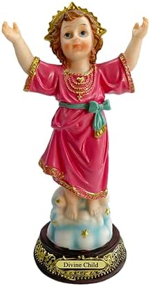 Annie's Boutique Estatua del Niño Divino Niño Santo Estatua Niño Católico Jesús Jesús Escultura (16 pulgadas)