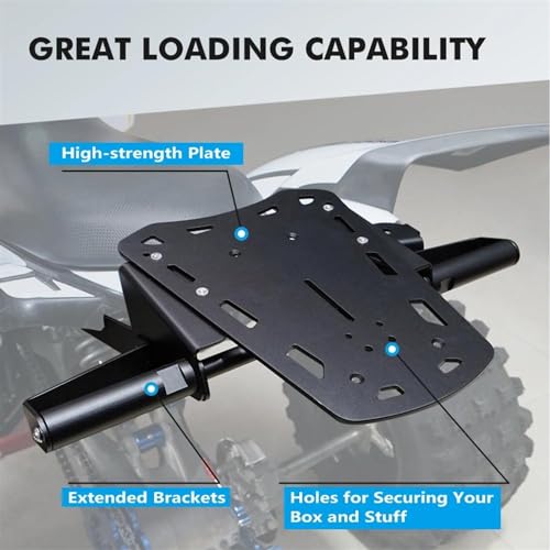 Support arrière en aluminium pour Yamaha Raptor 700 : l'excellence de la finition - 4