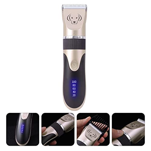 Tondeuse sans fil pour chat et chien Mipcase avec sabots - 5