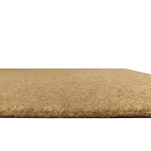 ZGR Runner Rug 4 ft x 9 ft Carpet Runners, Indoor/Outdoor Hallway Kitchen Entryway Bedroom Area Rugs with Natural Non-Slip Rubber Backing, Garage mat, Sand, Custom