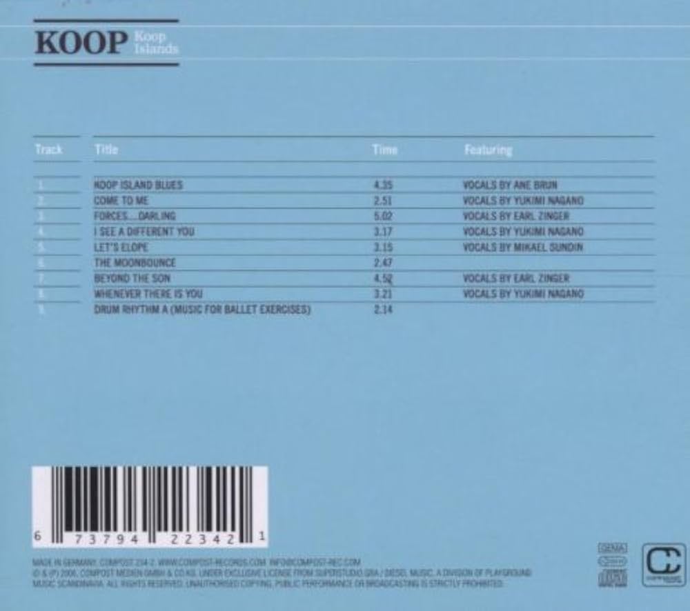 洋楽 KOOP Koop s LP KOOP ☆ Koop Island Blues - YouTube