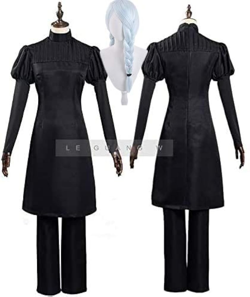 呪術廻戦　冥冥　コスプレ衣装　ウィッグ Amazon.co.jp: 呪術廻戦 冥冥（めいめい） コスプレ 衣装+