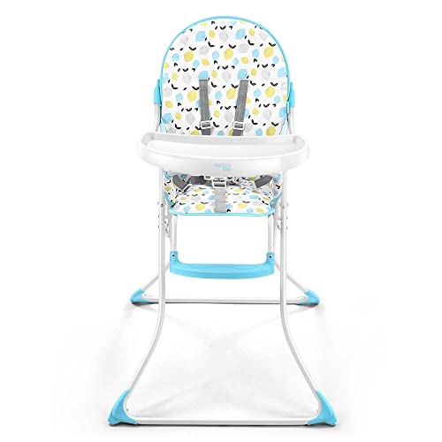 Multikids Cadeira Alta de Alimentacao Slim Azul V2 - BB369
