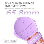 LICKJIMO-3PC Cat Treat Spoon Squeeze with Roller Squeezer,Cat Treat Feeder Spoon for Lickable Churu Cat Treats,Cat Spoon for Licky Treats(3 Color) - Image 4